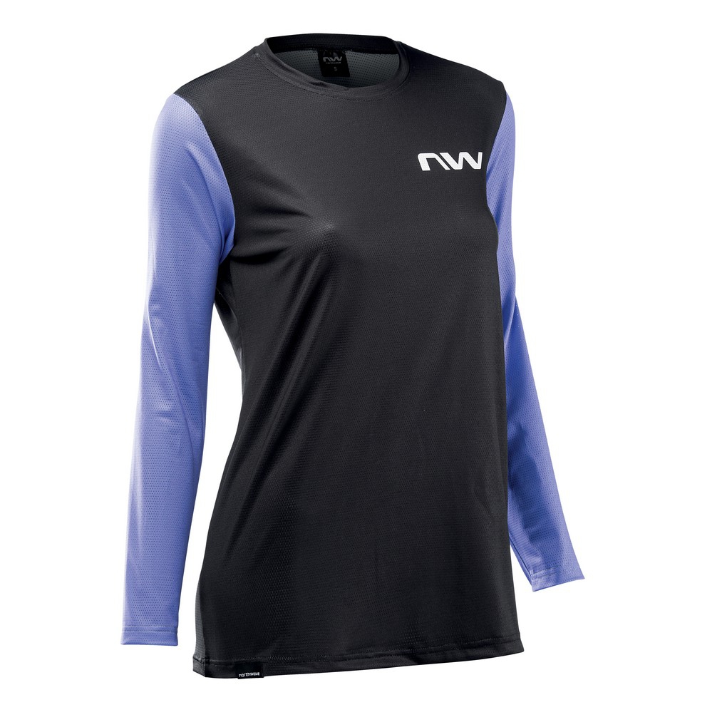 Maillot Northwave FREEDOM AM WOMAN manche longues Violeta-Fucsia