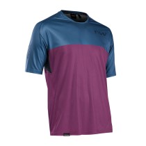 Maillot Northwave manche courte EDGE bleu-Prpura