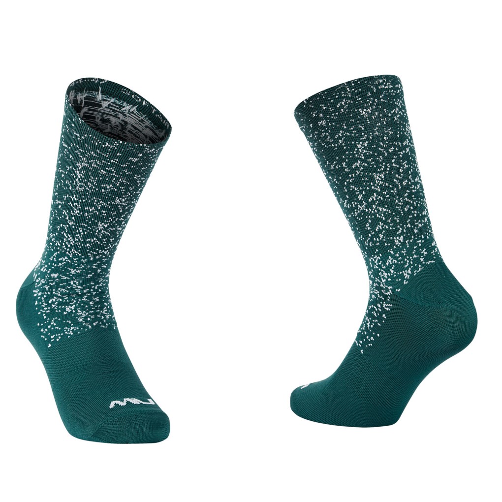 Calcet�n Northwave STARDUST Petrol-Blanco