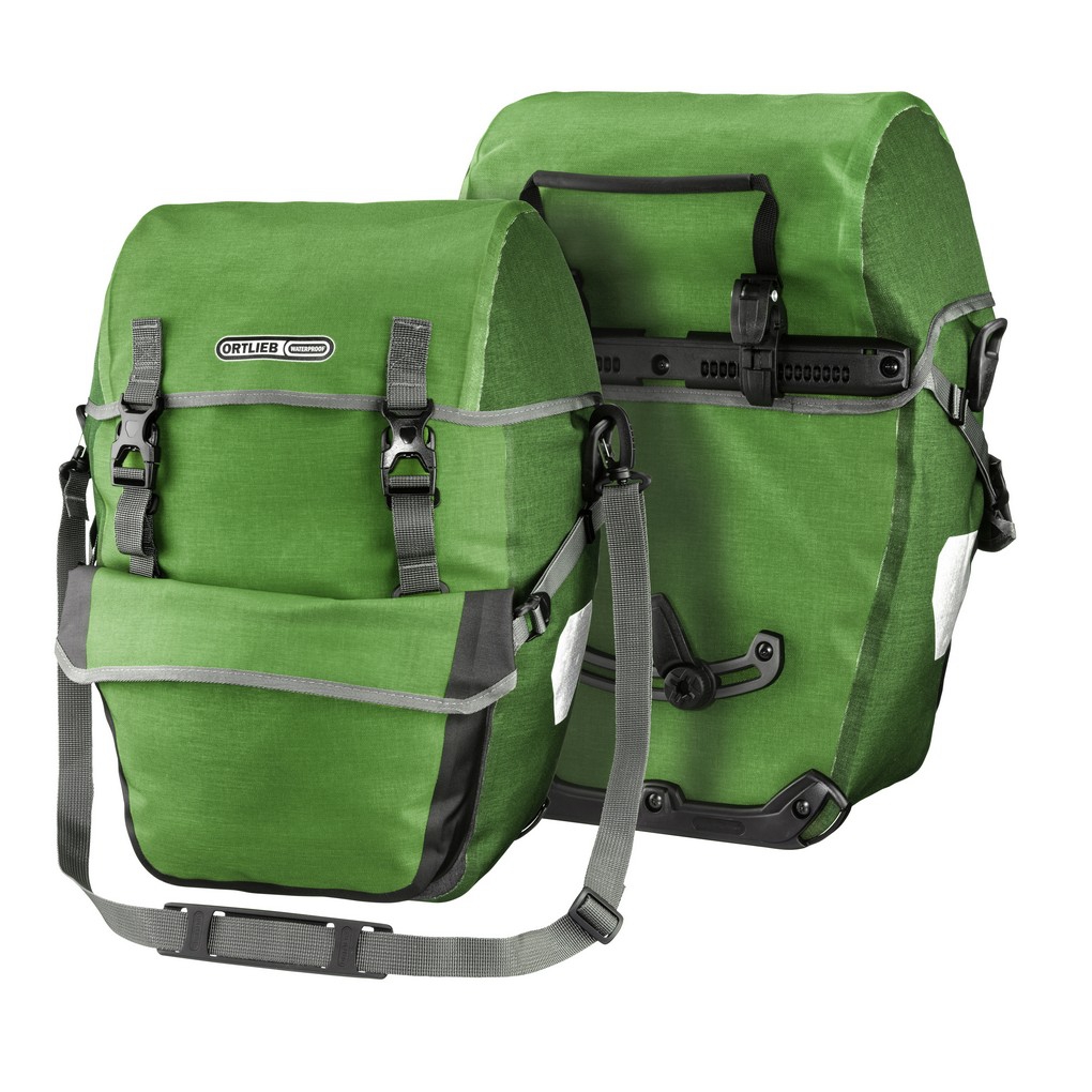 Alforjas Ortlieb BIKE-PACKER PLUS QL2.1 PAR (2x)21L Kiwi-Verde