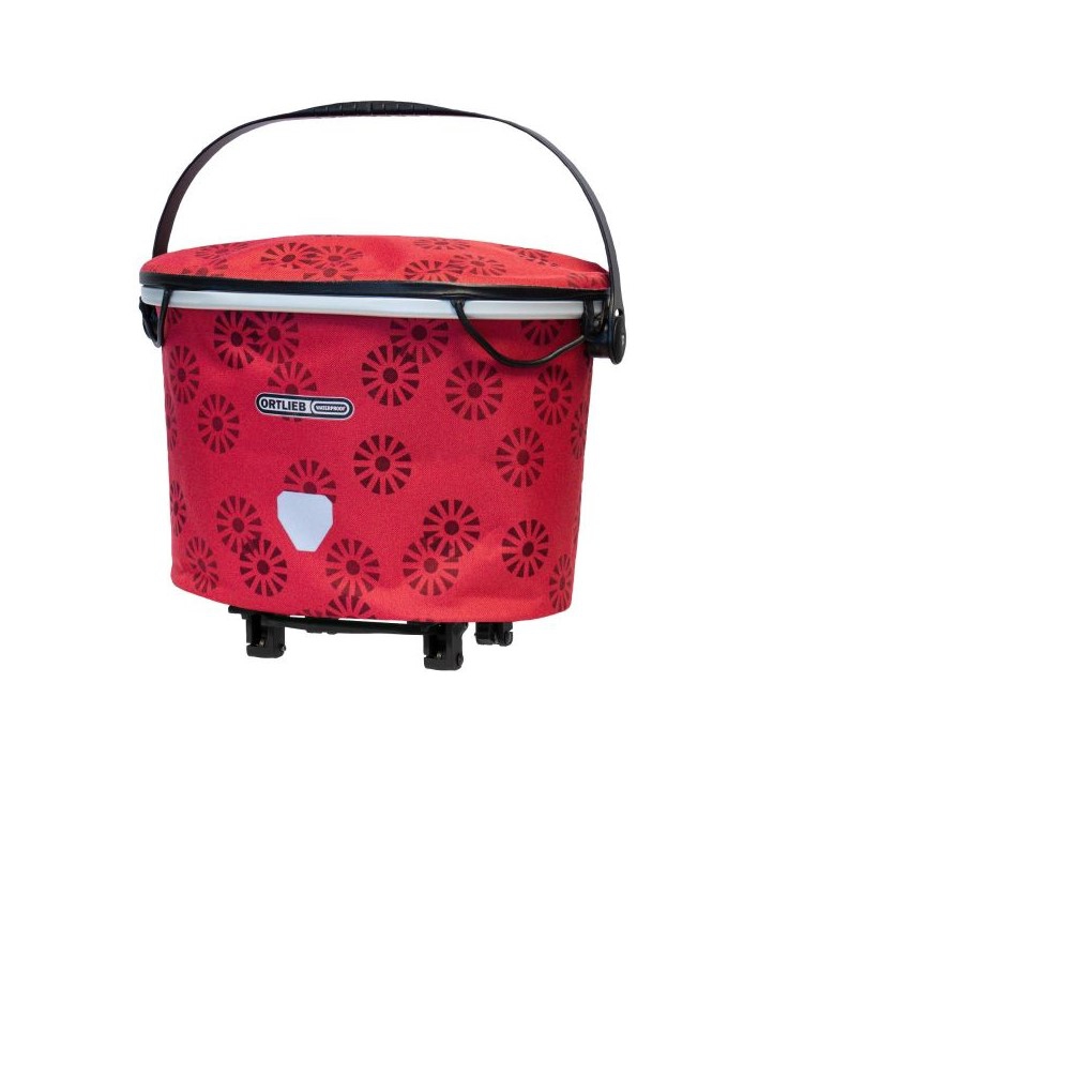 Paniers  vlo arrire Ortlieb UP-TOWN RACK DESIGN 17,5l Floral rouge