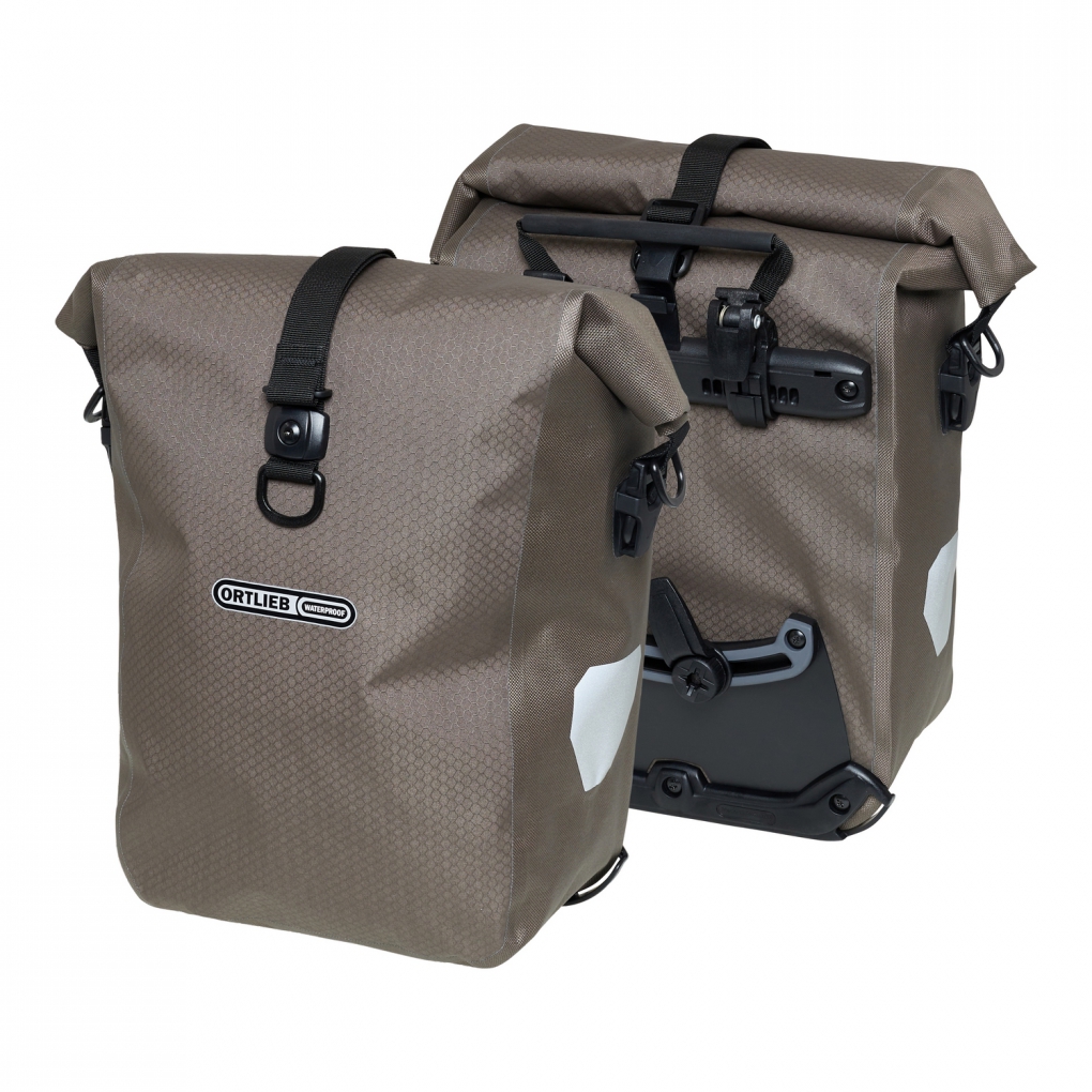 SACOCHES ORTLIEB GRAVEL PACK QL2.1 2x14.5L dark sand