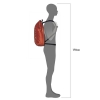 Mochila Ortlieb VELOCITY PS 23L Material PS33 Rooibos