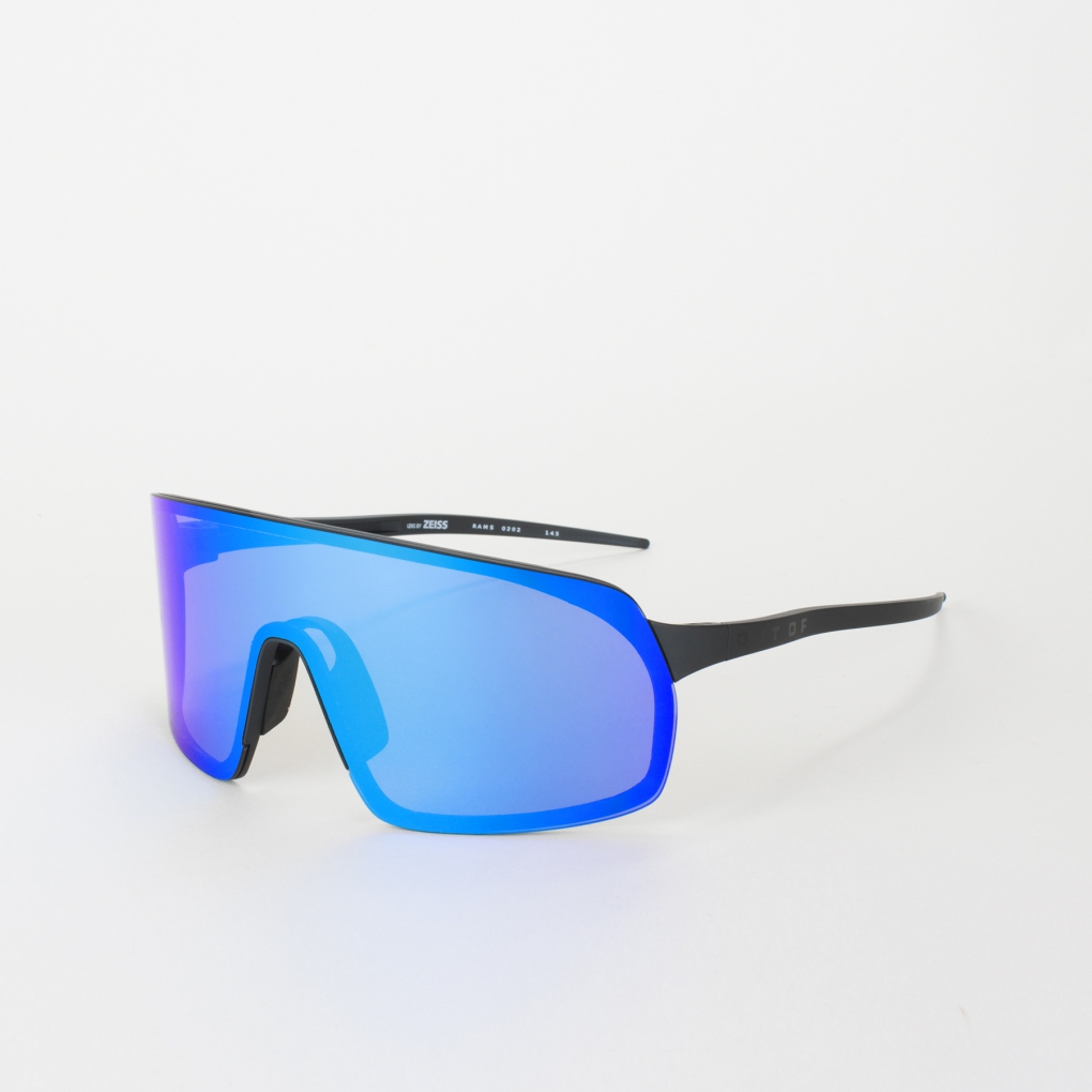 Gafas Deportivas Out Of Rams adapta Negro Lente Azul MCI Vicsports Distributeur