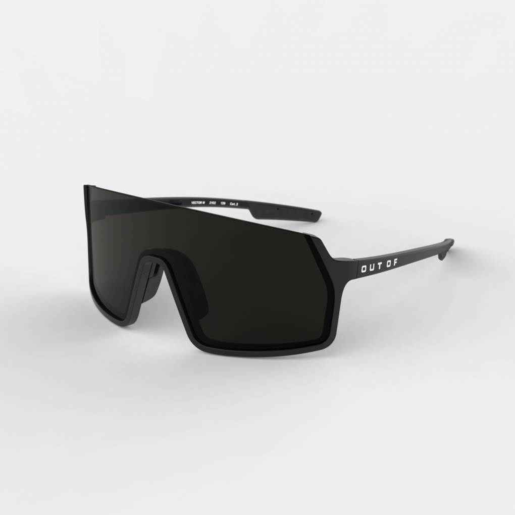 Gafas Deportivas Out Of Vector Hybrid Negro Lente Smoke