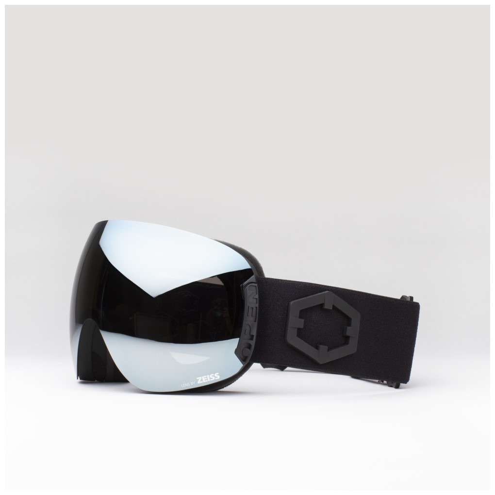 M�scara Esqu� Out Of Open Negro Silver