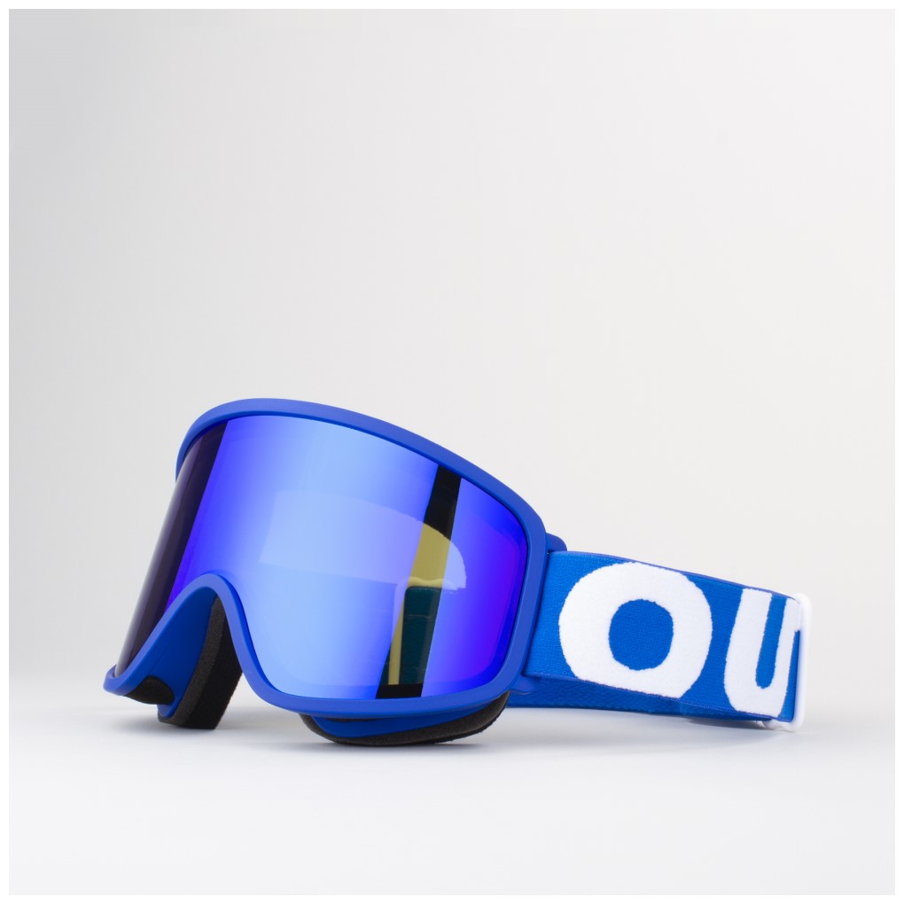 M�scara Esqu� Out Of Flat Azul Blue MCI