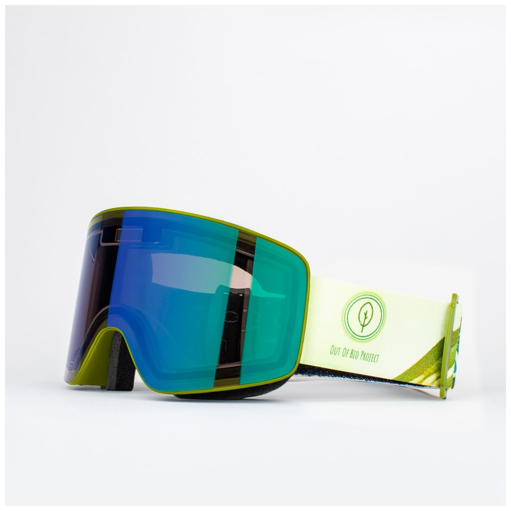 M�scara Esqu� Out Of Bio Project Verde IRID green