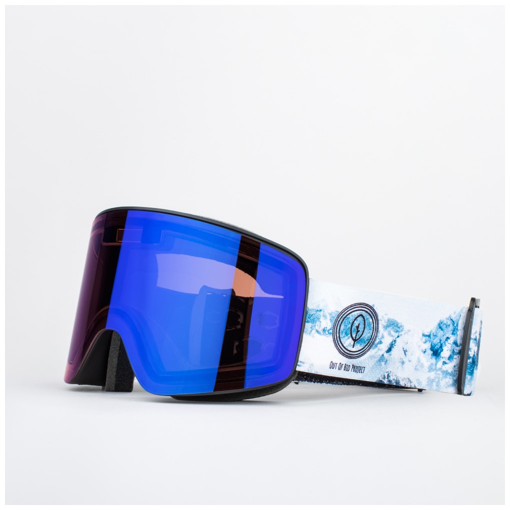 M�scara Esqu� Out Of Bio Project Snow IRID Blue