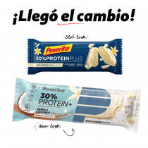 Barrita PowerBar ProteinPlus 30% Vainilla Coco 15 unidades