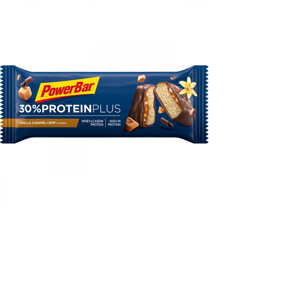Barres PowerBar ProteinPlus 30% vanille Caramelo Crisp 1 Unit