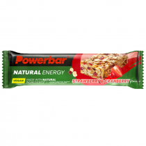 BARRES POWERBAR NATURAL ENERGY FRAMBOISE CROUSTILLANT 18 UNIT�S