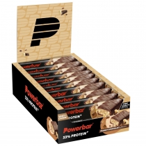 BarritaPowerBar ProteinPlus 33% Chocolate Cacahuete 10 unidades