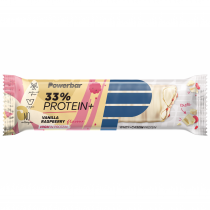 BarresPowerBar ProteinPlus 33% vanille framboise 10 Units