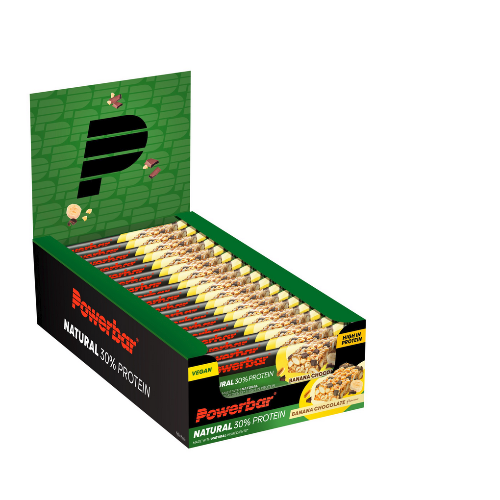 Barres PowerBar Natural Protein Banana Chocolat 18 Unit�s