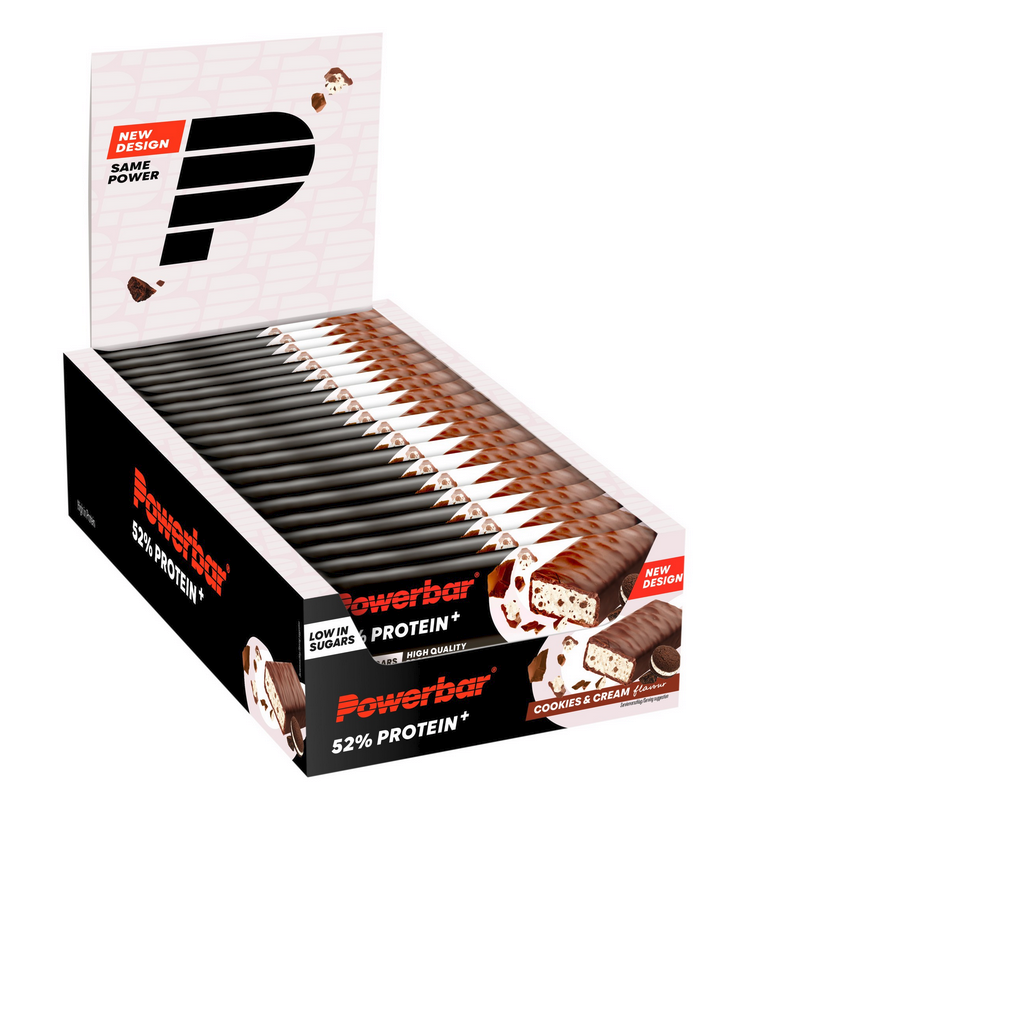 Barres PowerBar ProteinPlus 52% Biscuit Et Crme 20 Units