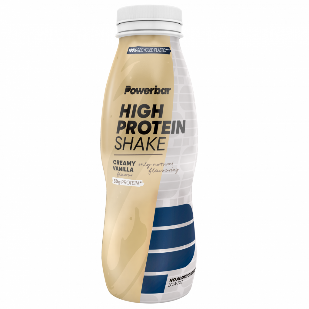 PowerBar Bote  Bouteilles HighProtein Shake Cream et vanille 12*330ml