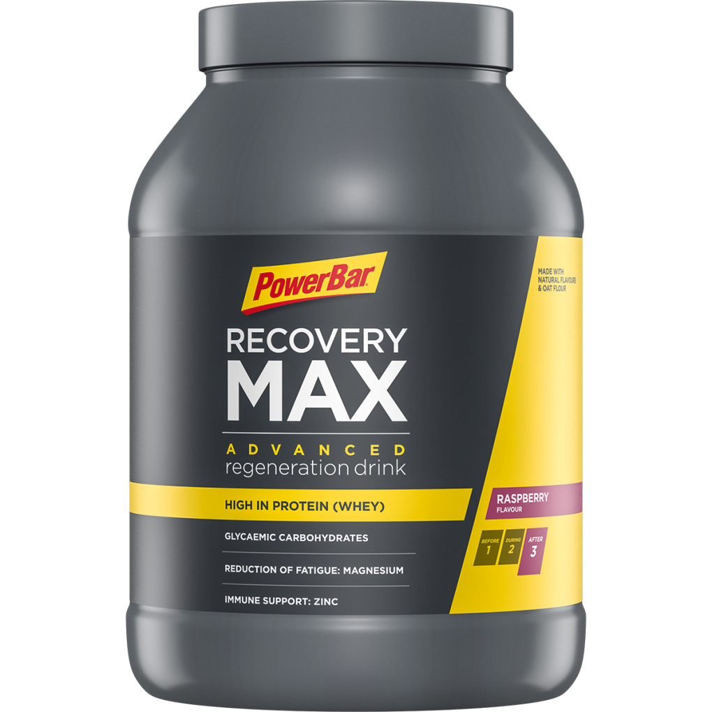 PowerBar Poudre Recovery Max framboise 1.144gr