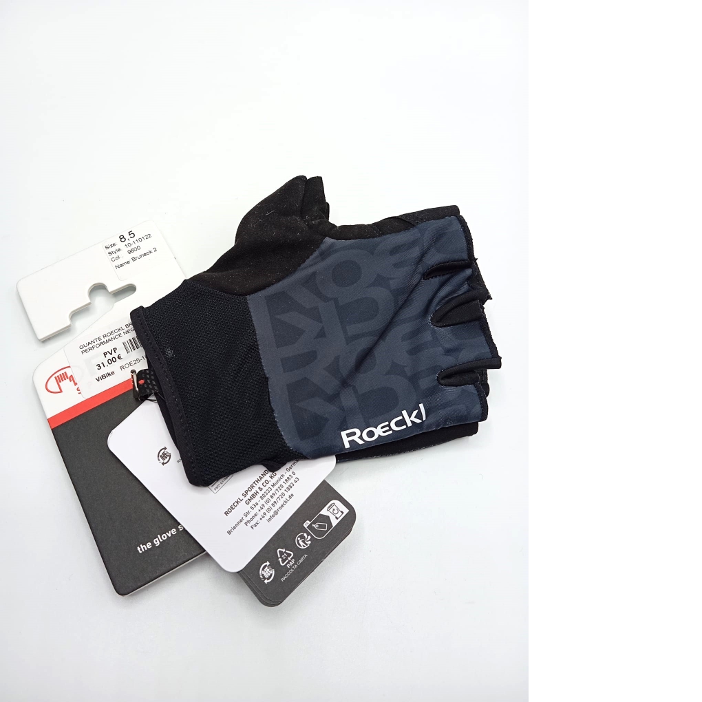 Guantes Roeckl BRUNECK 2 PERFORMANCE NEGRO SOMBREADO