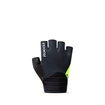 Guante Roeckl Itamos 3 High Performance Negro-Amarillo Fluo