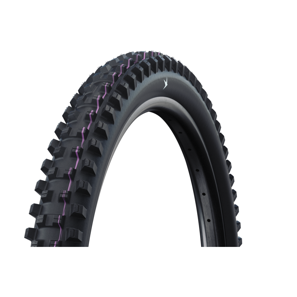 Cubierta Schwalbe SHREDDA Front,GRAVITY PRO, TLR Pleg 29x2.50 ULTRA SOFT Negro