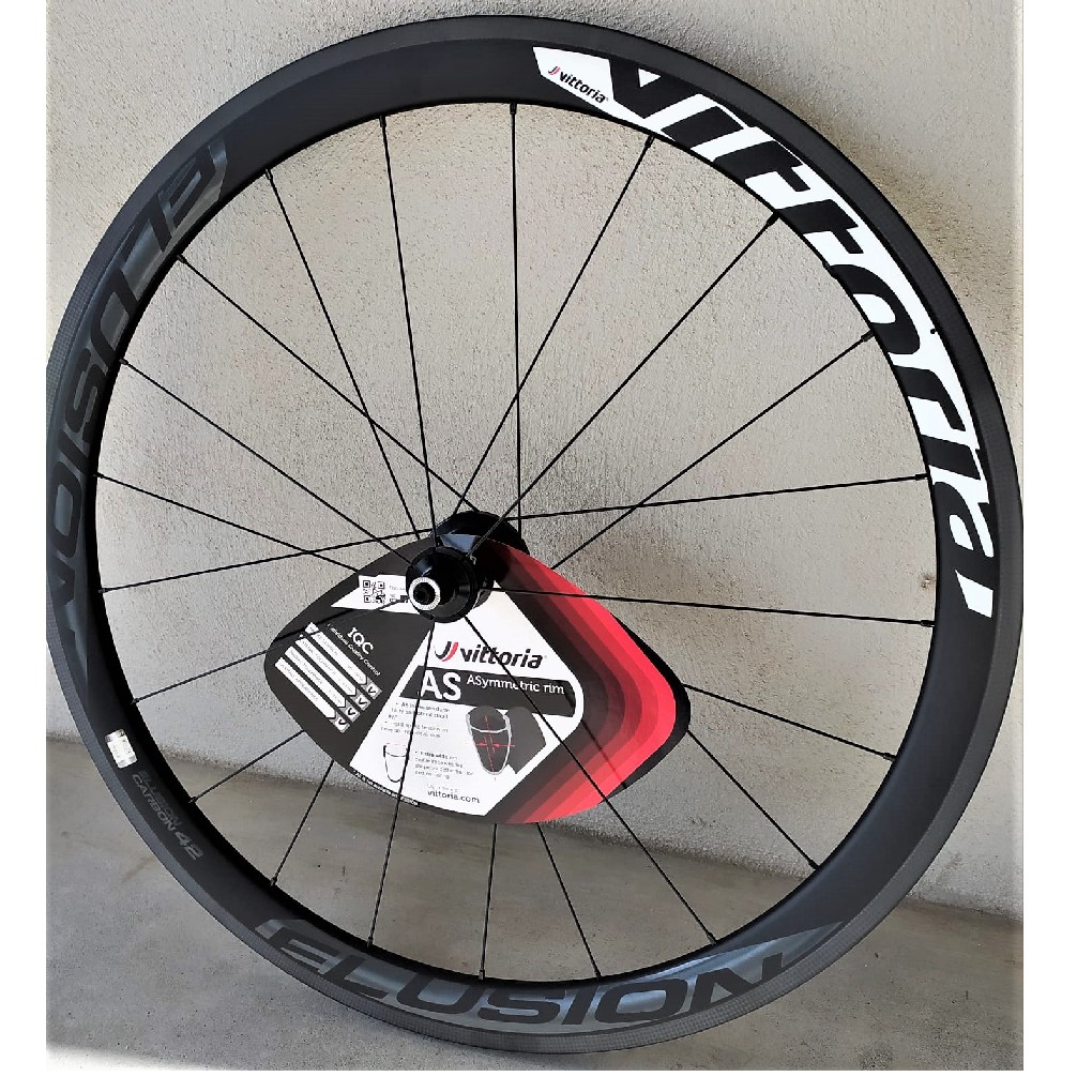 Roue ELUSION CARBON DISC 42C Carbon Clincher