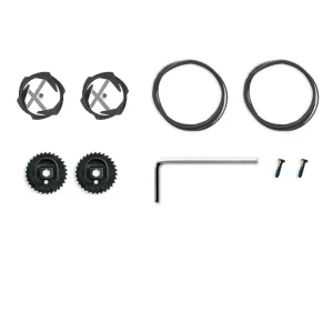 Cierre Milimetrico SLW X-DIAL KIT Completo Blanco-Negro