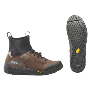 Zapatillas Northwave MULTICROSS MID GTX Negro-Marrón