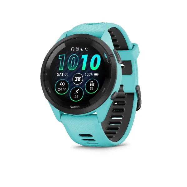Reloj Garmin Forerunner 265 Music Turquesa/Negro 46mm