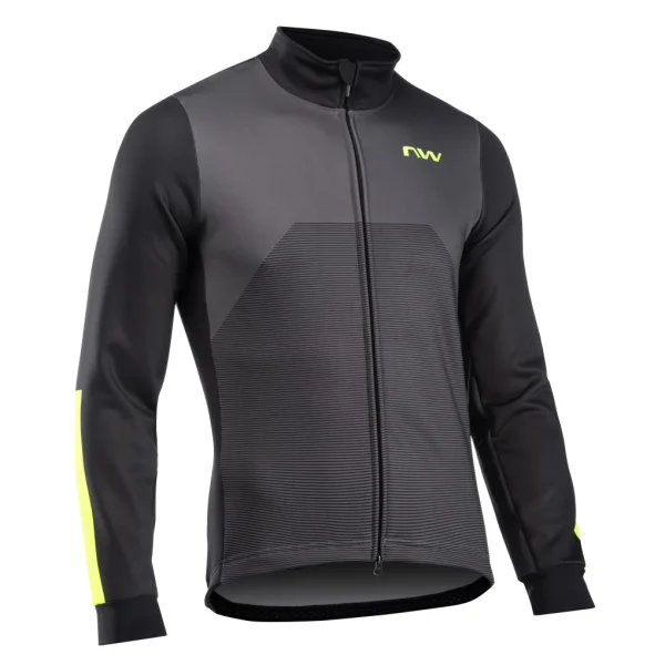 Chaqueta NORTHWAVE BLADE 2 Gris Oscuro-Amarillo Fluo