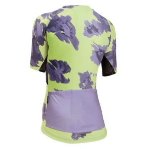 Maillot Northwave manga corta FORCE EVO WOMAN Amarillo-Morado Oscuro