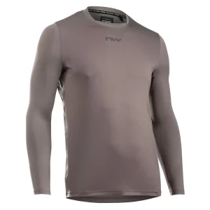 Maillot Northwave manga larga BOMB Marrón