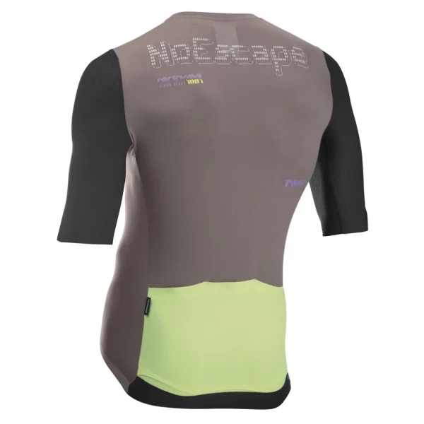 Maillot Northwave manga corta EXTREME EVO Marrón