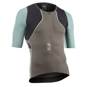 Maillot Northwave manga corta EXTREME ROCK Marrón-Sage