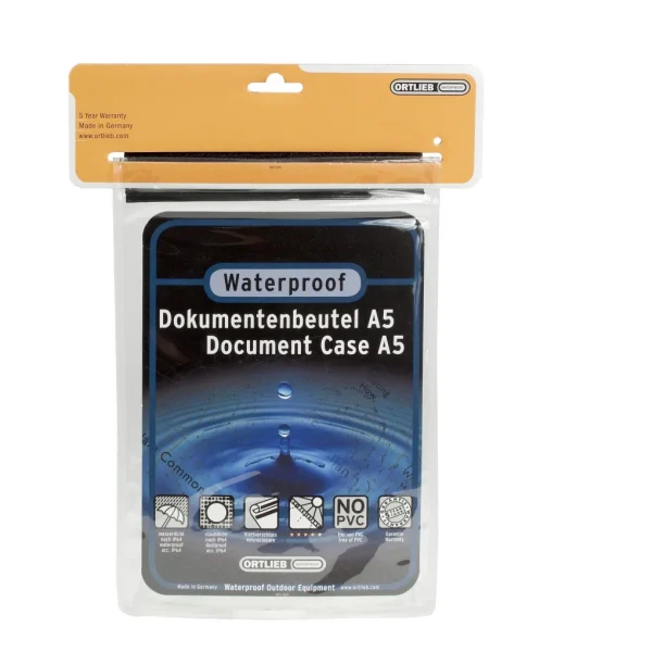Bolsa Ortlieb para Documentos A5 Transparente