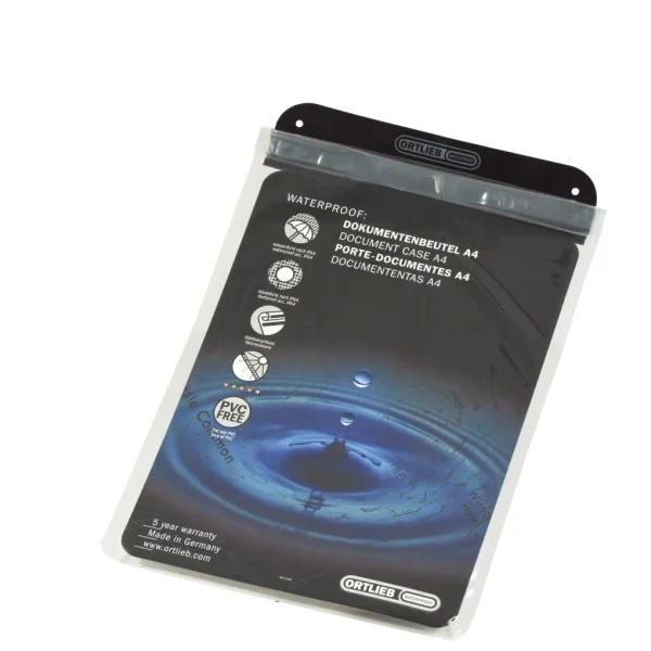 Bolsa Ortlieb para Documentos A4 Transparente