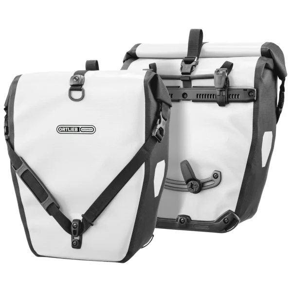 Alforjas Ortlieb BackRoller Classic QL2.1 40L Blanco-Negro