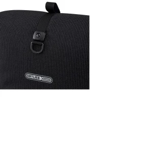 Alforja Ortlieb BackRoller High-Vis QL3.1 Individual 20L sin kit de montaje Negro Reflectante