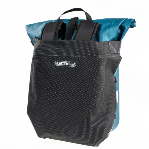 Bolsillo Ortlieb Flap High-Vis para Vario 26l PS Negro reflectante