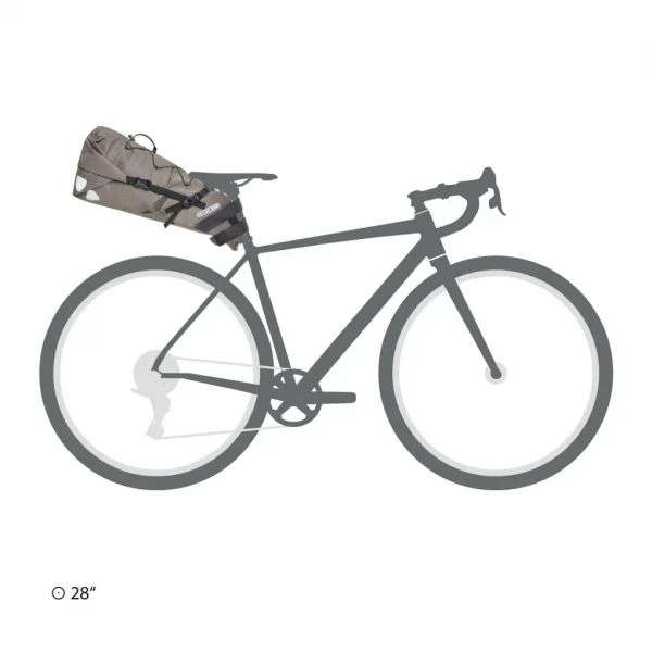 Bolsa Sillín Ortlieb SEAT-PACK 16,5 Litros Marrón