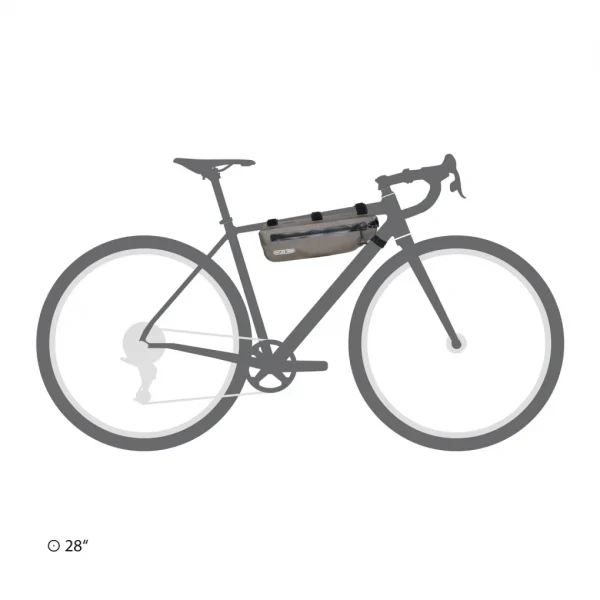 Bolsa Ortlieb FramePack TopTube 3L Marrón