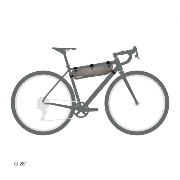 Bolsa Ortlieb FRAME-PACK RC TOPTUBE 4 Litros Marrón