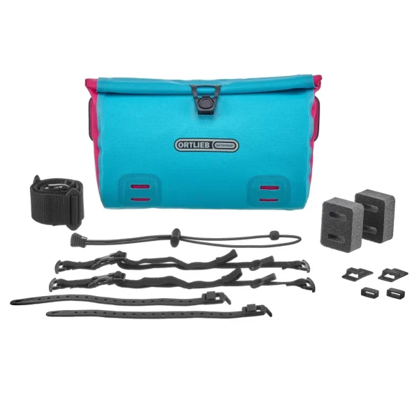 Bolsa Ortlieb VELO-SLING CYBER Bolsa 3L Azul-Rosa Fluo