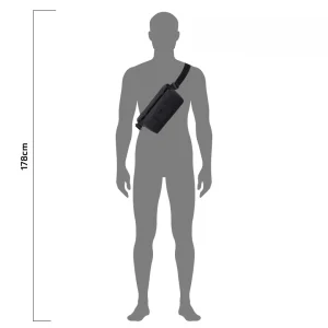 Bolsa Ortlieb Sling-Bag Metrosphere 3L Negro