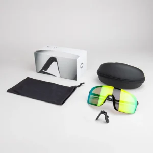 Gafas Deportivas Out Of Rams adapta Logo Blanco Lente Green MCI