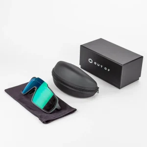 Gafas Deportivas Out Of Bot 2 + Negro Lente IRID verde