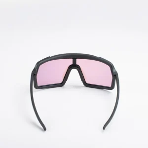 Gafas Deportivas Out Of Bot 3 Hybrid Negro Lente IRID Rojo