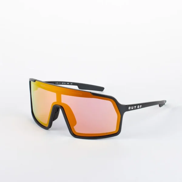 Gafas Deportivas Out Of Bot 3 Hybrid Blanco Lente IRID Rojo
