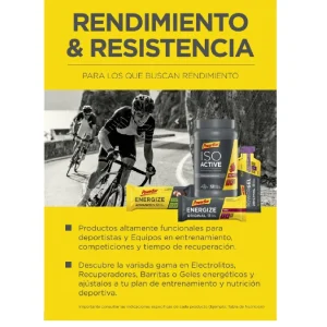 PowerBar Bote IsoActive Frutos Rojos Caja 6x600gr