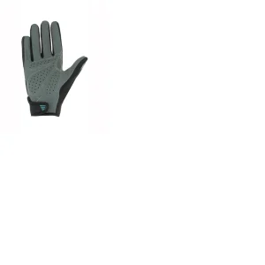 Guantes Mangfall Longfinger Negro-Turquesa